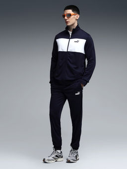 Puma - Navy Blue Colorblock Tracksuit