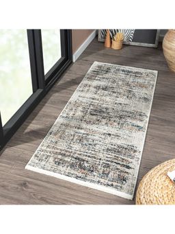 OBSESSIONS - Anti-Static Power Loomed Indoor Runner, Cream (2.5x5 Feet)