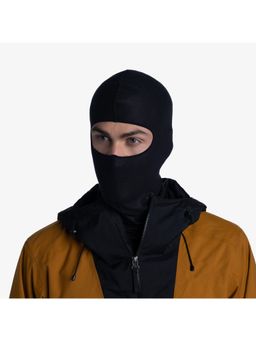 Buff - Unisex Black Polyester Ecostretch Balaclava Solid