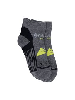 Columbia - Unisex Grey Blended Ux 1P Sml-Run Lc-Optical Socks (S)