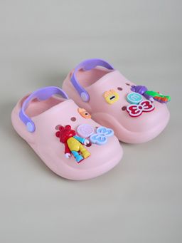 Hopscotch - Charm Pop Clogs-Pink