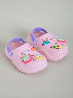 Hopscotch - Charm Pop Clogs-Pink