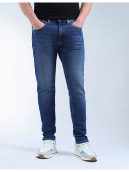 Flying Machine - Blue Cotton Slim Fit Jeans