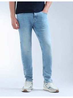 Flying Machine - Blue Cotton Slim Fit Jeans
