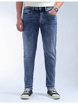 Flying Machine - Blue Cotton Slim Fit Jeans