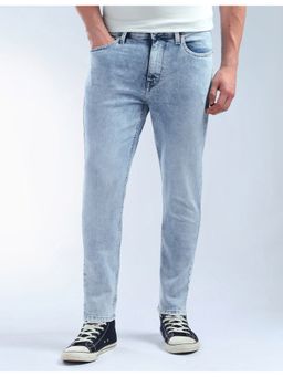 Flying Machine - Blue Cotton Slim Fit Jeans