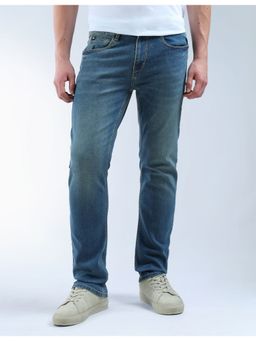 Flying Machine - Blue Cotton Slim Fit Jeans