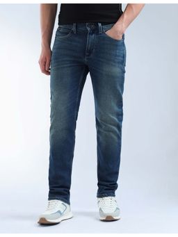 Flying Machine - Blue Cotton Slim Fit Jeans