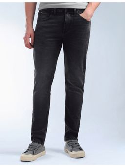 Flying Machine - Black Cotton Slim Fit Jeans