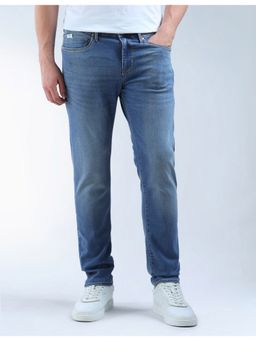 Flying Machine - Blue Cotton Slim Fit Jeans