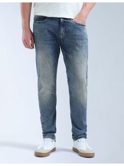 Flying Machine - Blue Cotton Slim Fit Jeans