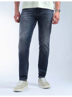 Flying Machine - Blue Cotton Slim Fit Jeans
