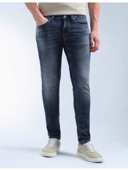 Flying Machine - Blue Cotton Skinny Fit Jeans