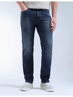 Flying Machine - Blue Cotton Slim Fit Jeans