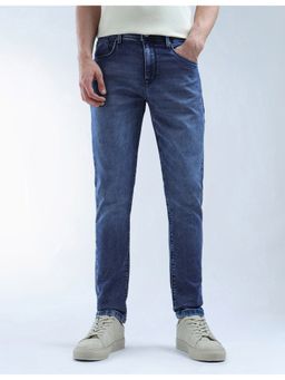 Flying Machine - Blue Cotton Slim Fit Jeans
