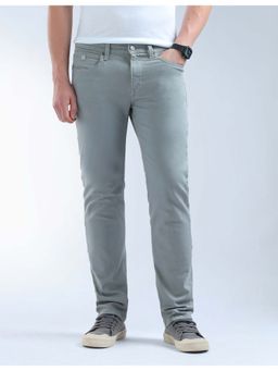 Flying Machine - Grey Cotton Slim Fit Jeans