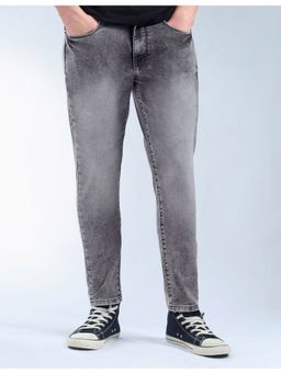 Flying Machine - Grey Cotton Slim Fit Jeans