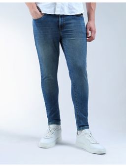 Flying Machine - Blue Cotton Slim Fit Jeans