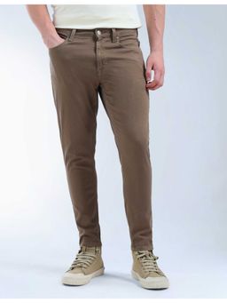 Flying Machine - Brown Cotton Slim Fit Jeans