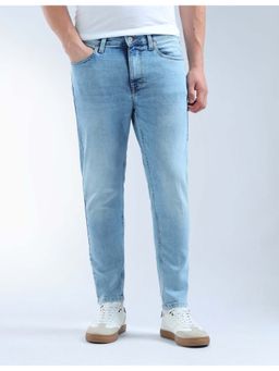 Flying Machine - Blue Cotton Slim Fit Jeans