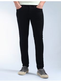 Flying Machine - Black Cotton Slim Fit Jeans