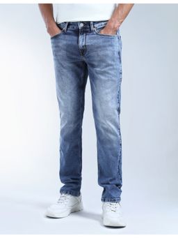 Flying Machine - Blue Cotton Slim Fit Jeans