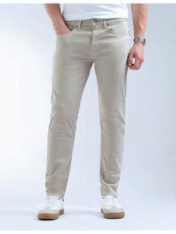 Flying Machine - Grey Cotton Slim Fit Jeans