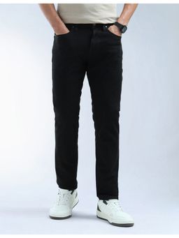 Flying Machine - Black Cotton Slim Fit Jeans