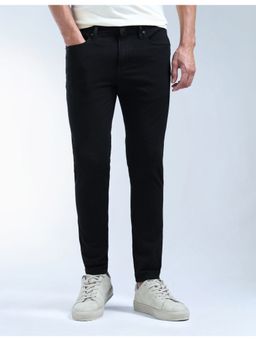 Flying Machine - Black Cotton Slim Fit Jeans