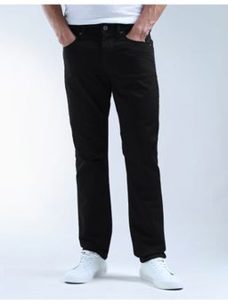Flying Machine - Black Cotton Slim Fit Jeans