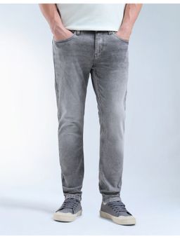 Flying Machine - Grey Cotton Slim Fit Jeans