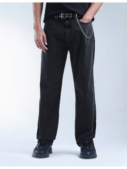 Flying Machine - Black Cotton Slim Fit Jeans