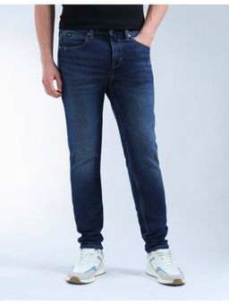 Flying Machine - Blue Cotton Slim Fit Jeans