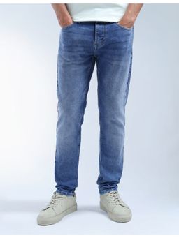 Flying Machine - Blue Cotton Slim Fit Jeans