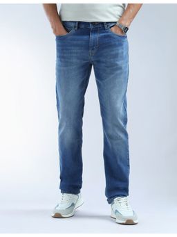 Flying Machine - Blue Cotton Slim Fit Jeans