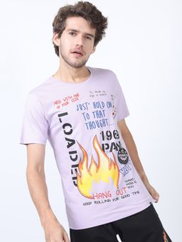 HIGHLANDER - Multi-Color Cotton Round Neck Slim T-Shirt