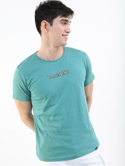 HIGHLANDER - Multi-Color Cotton Round Neck Slim T-Shirt