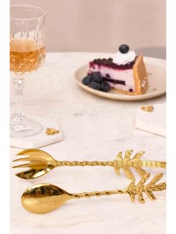 Mason Home - Royal Floral Bloom Tongs - Gold