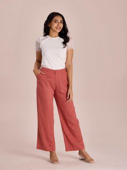 Go Colors - Peach Cargo Pant