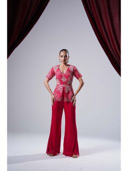 Nidhi Gupta Designs - Pink Nifa Co-Ord (Set of 2)