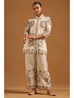 Soch - Green Embroidery Co-Ord Set