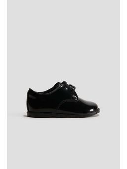 H&M - Kids Black Patent School Shoes