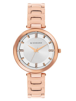 Giordano - Women Silver Analog See Through Wrist Watch - Gd4207