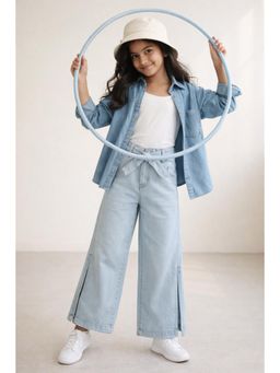 Tales & Stories - Blue Solid/Plain