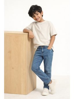 Tales & Stories - Blue Solid/Plain Jeans