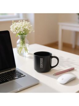 Nertz - Black Cozy Ceramic Coffee Mug 490 ML