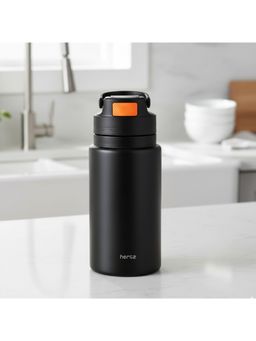 Nertz - Black Flipsip High-Grade Stainless Steel Bottle 800 ML