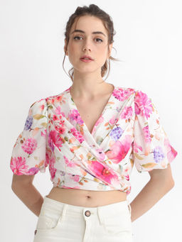 RAREISM - Dackio White Crop Top