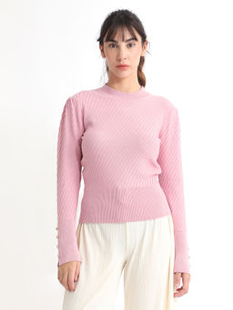 RAREISM - Fischer Pink Sweater
