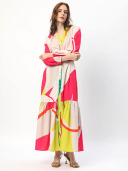 RAREISM - Gini Light Beige Dress (Set of 2)